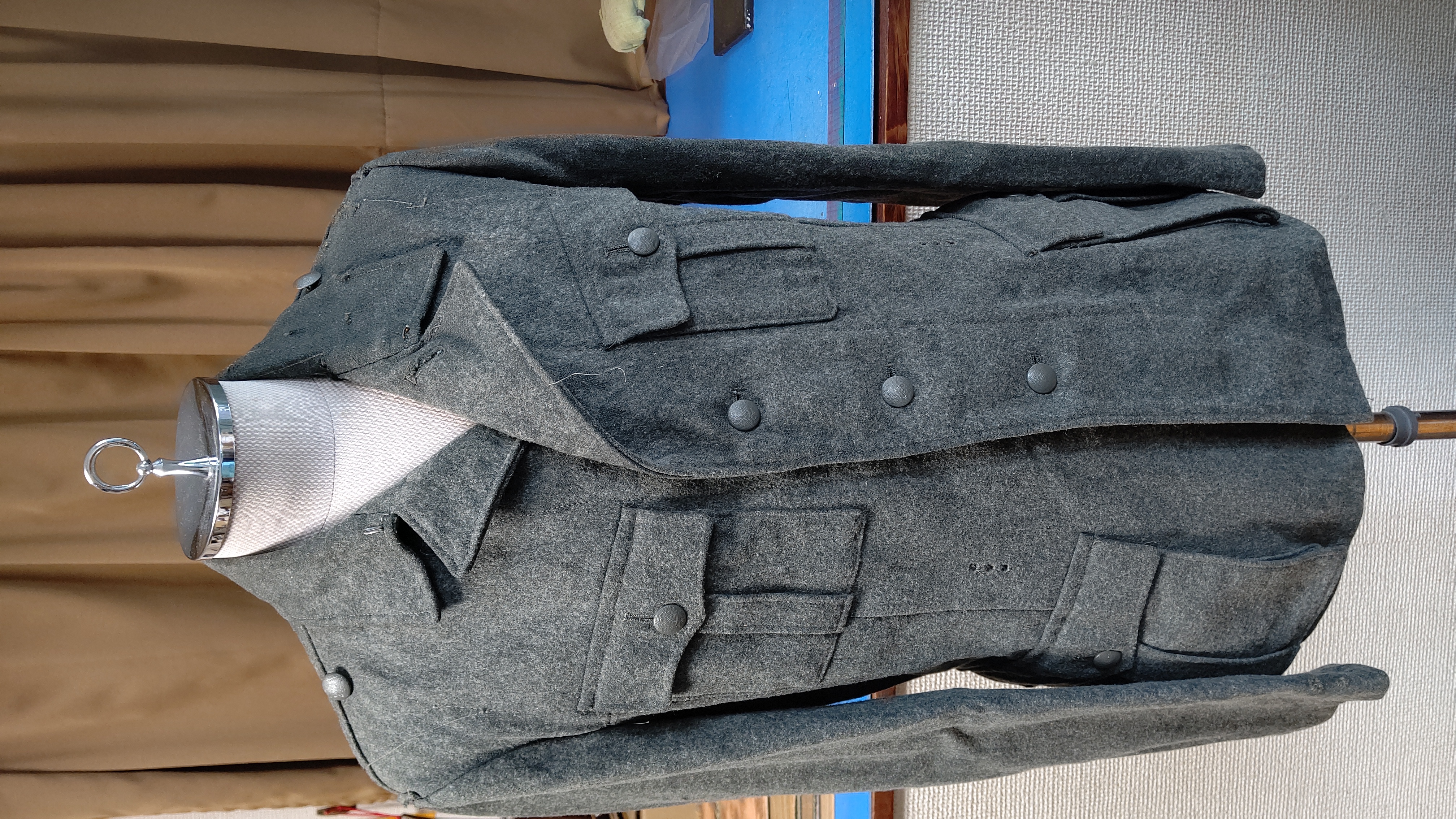 Yahoo!オークション - WW2ドイツ軍 M43野戦服 武装親衛隊